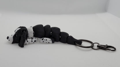 Articulated English Springer Spaniel keychain