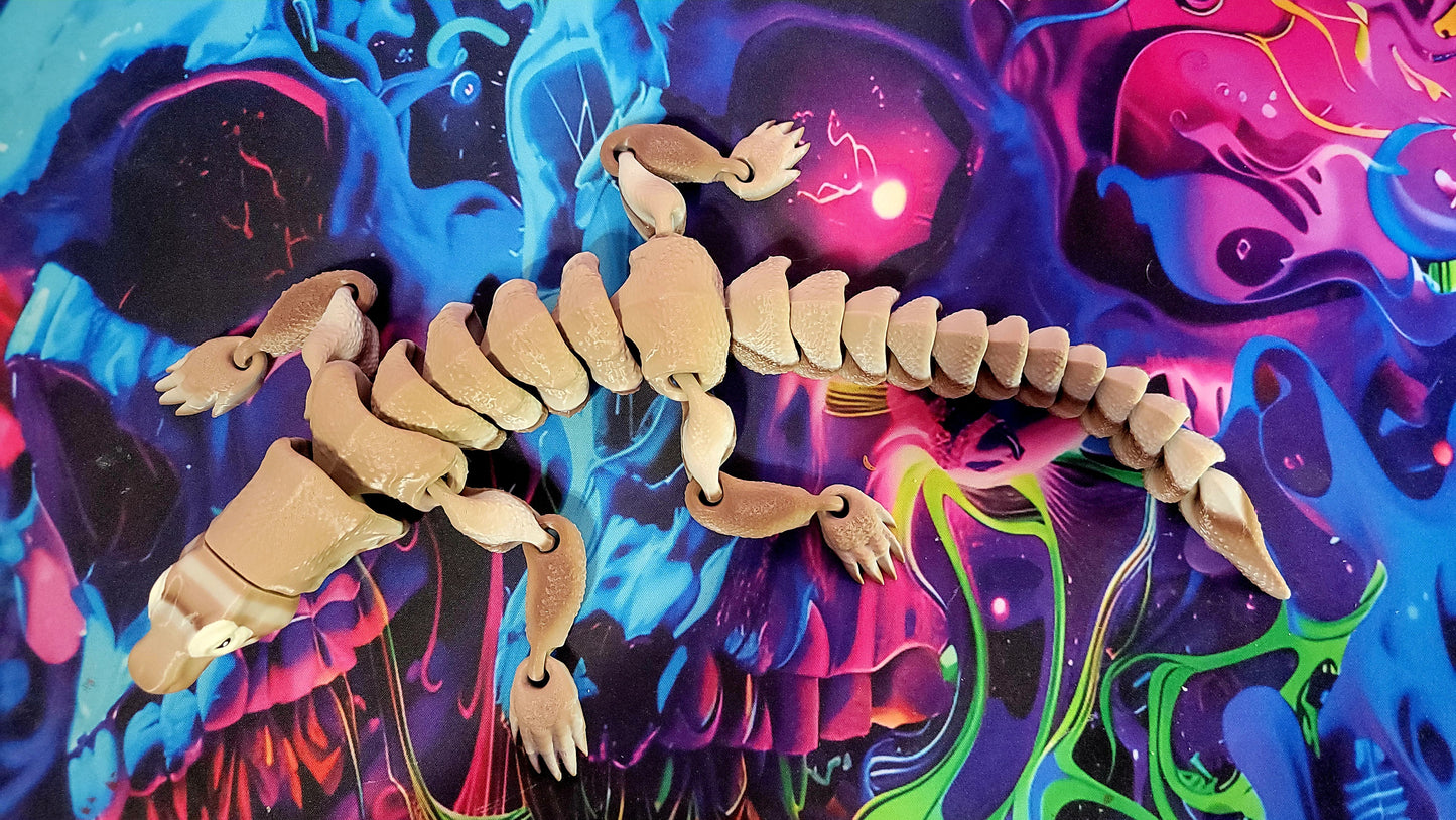 Articulated Komodo dragon