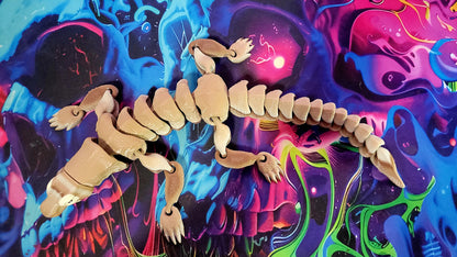 Articulated Komodo dragon