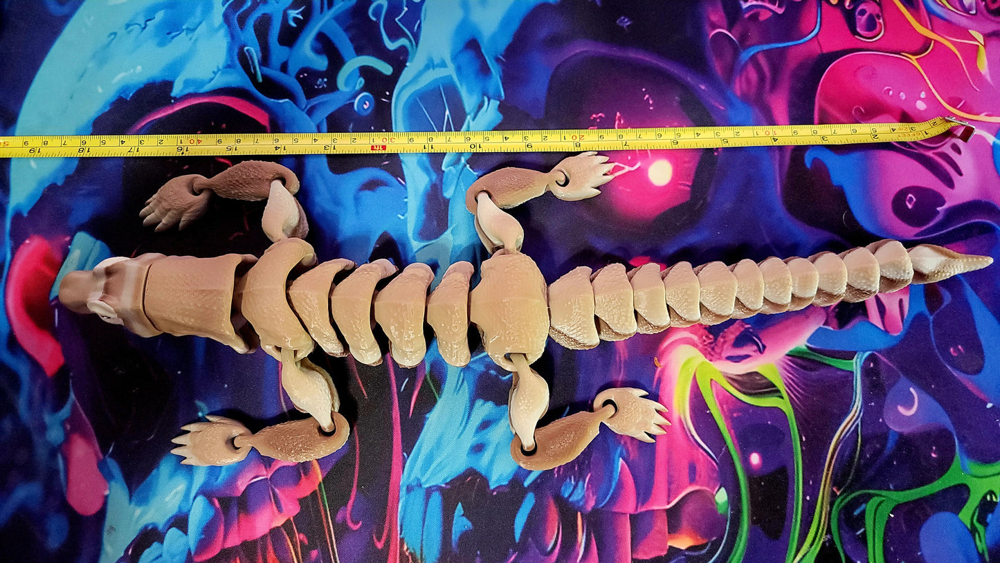 Articulated Komodo dragon