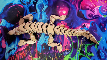 Articulated Komodo dragon