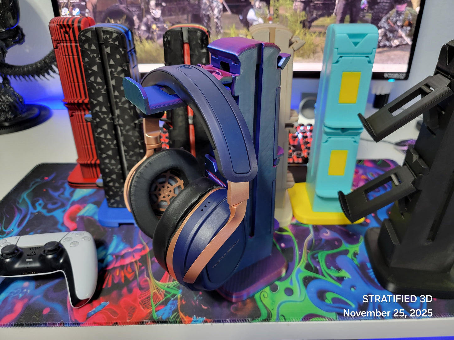 Personalized Stand and Charging Station Gaming Controllers - Gift for Gamers