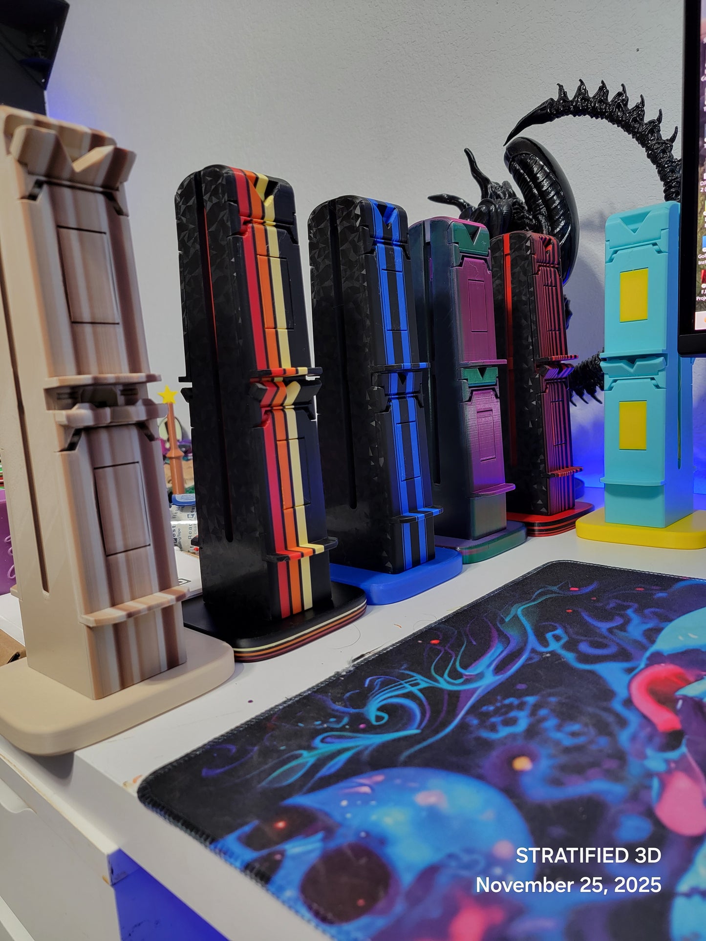 Personalized Stand and Charging Station Gaming Controllers - Gift for Gamers