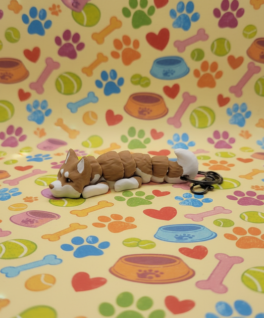 Alaskan Malamute with Doggy Background